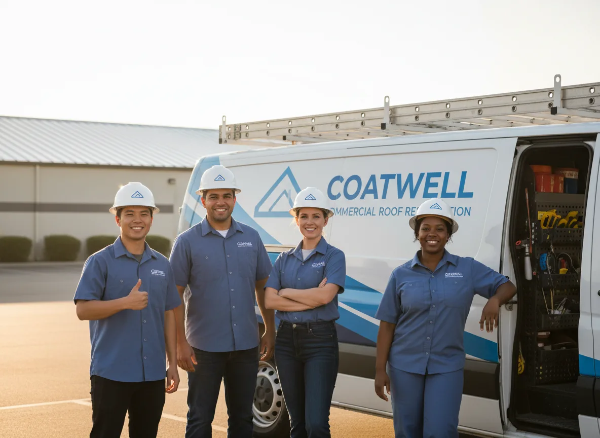 Commercial roof coating company in Stella, NE